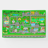 Straßen für Personenkraftwagen 2 1/2' x 4' Banner (Horizontal)