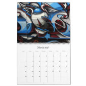 Straßen-Graffiti Kalender (Mär 2027)