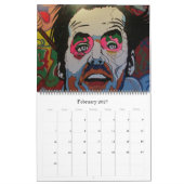Straßen-Graffiti Kalender (Feb 2027)