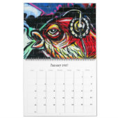 Straßen-Graffiti Kalender (Jan 2027)