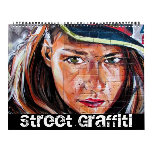 Straßen-Graffiti Kalender (Titelbild)