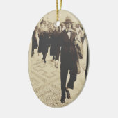 Straßen in Lissabon (Fernando Pessoa) Keramik Ornament (Links)