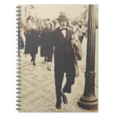 Straßen in Lissabon (Fernando Pessoa Notebook) Notizblock (Vorderseite)