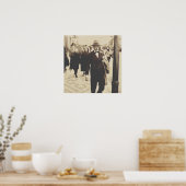 Straßen in Lissabon (Fernando Pessoa) Poster (Küche)