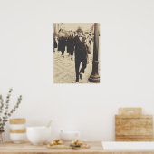 Straßen in Lissabon (Fernando Pessoa) Poster (Küche)