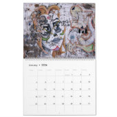 Straßen-Kunst des Las Palmas 20XX Kalender (Jan 2026)