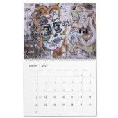 Straßen-Kunst des Las Palmas 20XX Kalender (Jan 2027)