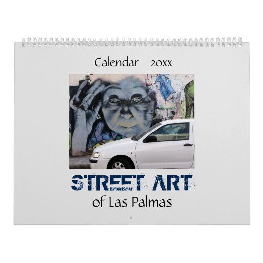 Straßen-Kunst des Las Palmas 20XX Kalender (Titelbild)