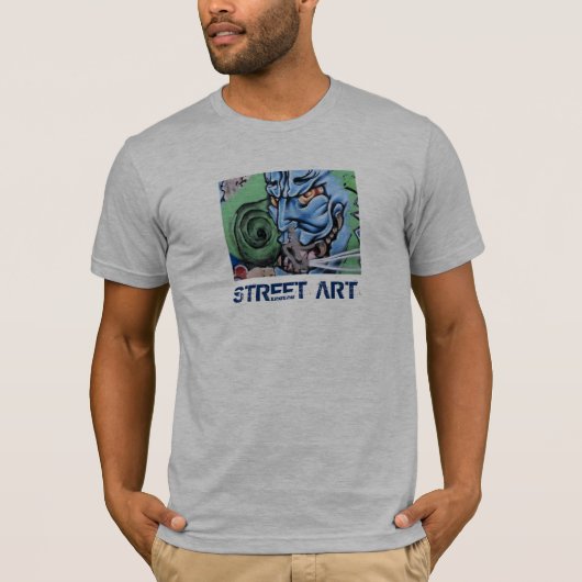 Straßen-Kunst des Las Palmas T-Shirt (Vorderseite)