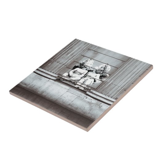 Straßen-Kunstengel Fliese (Seite)