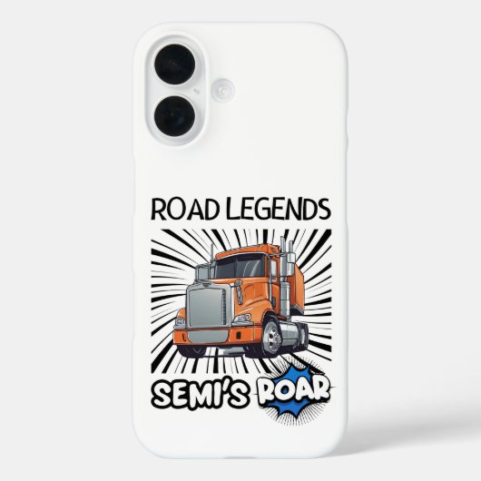 Straßen-Legenden: Semi's Roar! Case-Mate iPhone Hülle (Rückseite)
