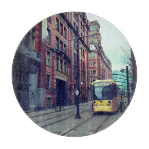 Straßen Manchester Schneidebrett