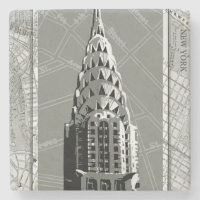 Straßen New Yorks mit dem Empire State Gebäude