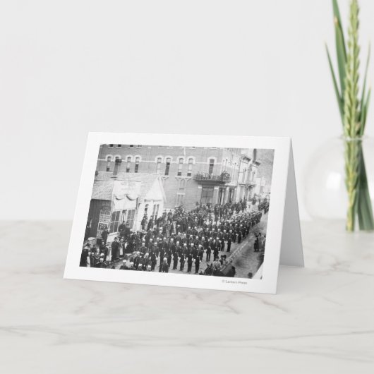 Straßen-Parade im Ballast, Sd-Fotografie Karte (Vorderseite)