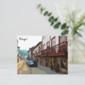 Straßen Portugals Postkarte (Stehend Vorderseite)