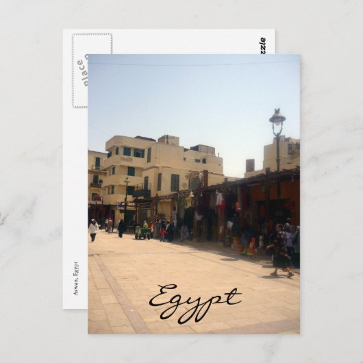 Straßen Postkarte (Vorne/Hinten)