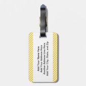 Straßen-Raserei-Spaß Gepäckanhänger (Rückseite vertikal)