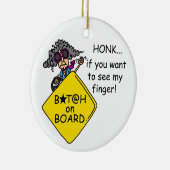 Straßen-Raserei-Spaß Keramikornament (Rechts)