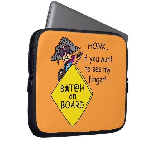 Straßen-Raserei-Spaß Laptopschutzhülle (Vorne Rechts)