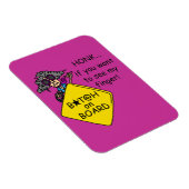 Straßen-Raserei-Spaß Magnet (Rechte Seite)