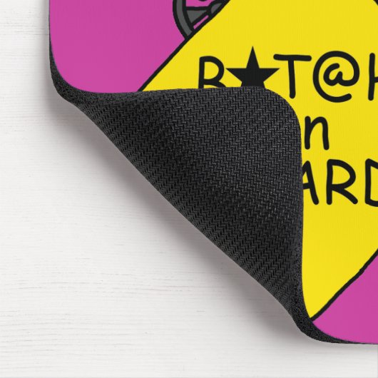 Straßen-Raserei-Spaß Mousepad (Ecke)