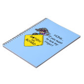 Straßen-Raserei-Spaß Notizblock (Linke Seite)