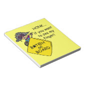 Straßen-Raserei-Spaß Notizblock (angewinkelt)