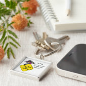 Straßen-Raserei-Spaß Schlüsselanhänger (Seite)