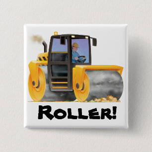 Straßen-Rollen-Knopf-Abzeichen Button