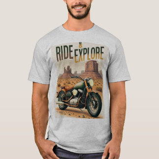 Straßen sind Heimat – Motorrad-Reise-T-Shirt T-Shirt
