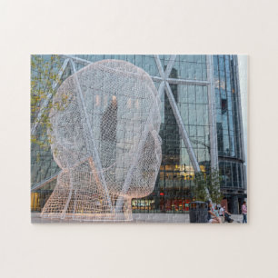 Straßen Skulptur Calgary Puzzle
