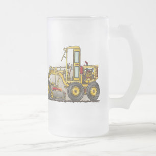 Straßen-Sortierer-Bau-Glas-Tasse Mattglas Bierglas