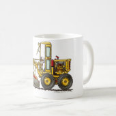 Straßen-Sortierer-Schmutz-Schaber-Bau-Tassen Kaffeetasse (VorderseiteRechts)