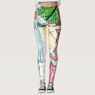Straßen-Spiele in der Stadt - Hopfen schottisch Leggings