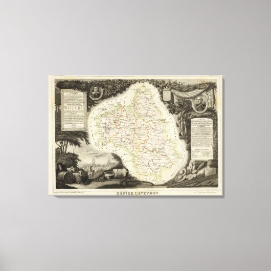 Straßen, Städte, Städte Leinwanddruck (Vorderseite)