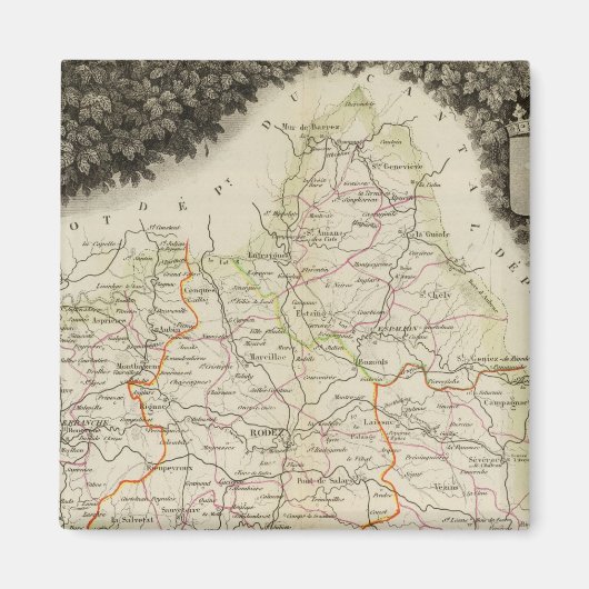 Straßen, Städte, Städte Magnet (Vorne)