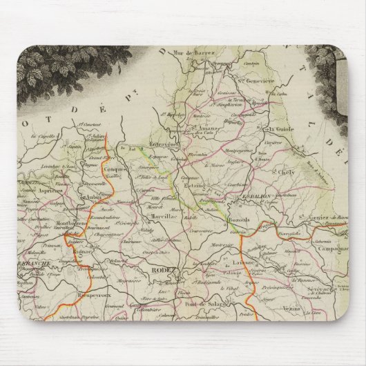 Straßen, Städte, Städte Mousepad (Vorne)