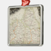 Straßen, Städte, Städte Silbernes Ornament (Links)