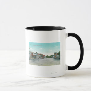 Straßen-Szene in MiddletownMiddletown, CA Tasse