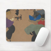 Straßen-Szene in Paris Mousepad (Mit Mouse)