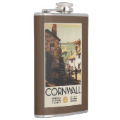 Straßen-Szene mit zwei Männern, die Eisenbahn Flachmann (Rechts)