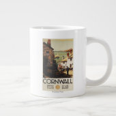 Straßen-Szene mit zwei Männern, die Eisenbahn Jumbo-Tasse (Rechts)