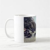 Straßen-Szene, Paris, Frankreich c1915 Vintag Kaffeetasse (Links)