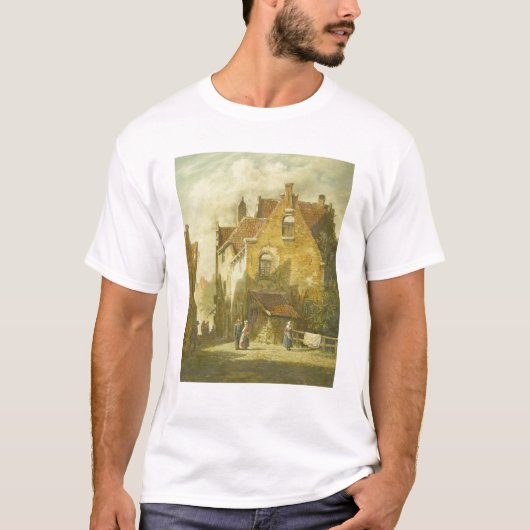 Straßen-Szene T-Shirt (Vorderseite)