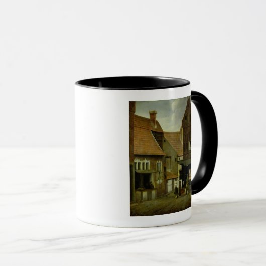 Straßen-Szene Tasse (VorderseiteRechts)
