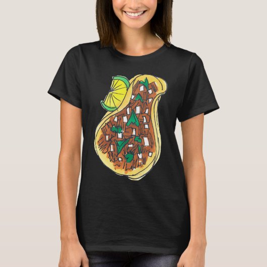 Straßen-Taco T-Shirt (Vorderseite)