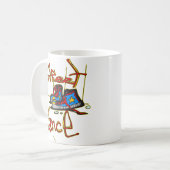 Straßen-Tanz und Schuhe Kaffeetasse (Vorderseite Links)