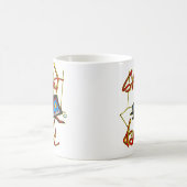 Straßen-Tanz und Schuhe Kaffeetasse (Mittel)