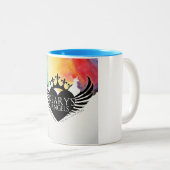 Straßen-Team-Tasse Zweifarbige Tasse (VorderseiteRechts)