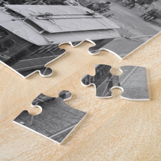 Straßen-Uhr Rochesters, New York Puzzle (Seite)